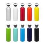 h2go Ascent Powder Coated Vacuum Sealed Bottle with Copper Lining - Hydro type Flask