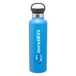 Matte Aqua h2go Ascent Bottles customized with your logo by Adco Marketing