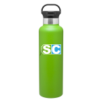 Matte Lime h2go Ascent Bottles customized with your logo by Adco Marketing
