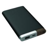 Lightning Power Bank in Metallic Black