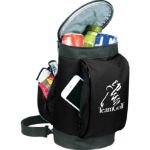 black fully insulated custom golf bag cooler
