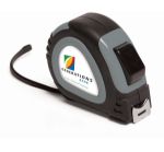 Grey 25' foot locking tape measure domed decal