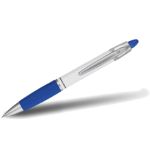 Bright Blue White Barrel Paper Mate Element Ballpoint Pen