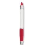 Red White Barrel Paper Mate Element Ballpoint Pen