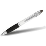 Black White Barrel Paper Mate Element Ballpoint Pen