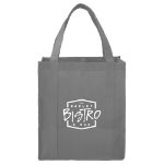 Hercules Non-Woven Grocery Tote in Gray