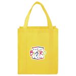 Hercules Non-Woven Grocery Tote in Yellow