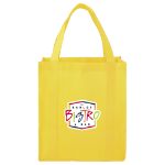 Hercules Non-Woven Grocery Tote in Yellow