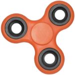 Orange PromoSpinner - the fun spin toy that relieves stress