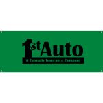 Kelly Green 60” Large Custom Banner