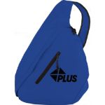 Royal Blue Brooklyn Deluxe Budget Sling Backpack customizedk