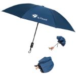 Renegade Inverted Folding Umbrella with Promotinoal Logo