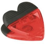 Transparant Red Power Magnet Heart Clip customized