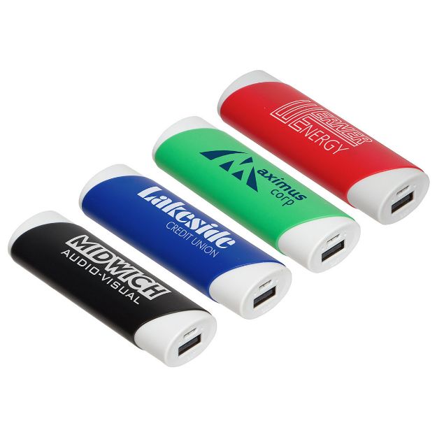 Nuevo 2200 mah UL Listed Power Bank with a Custom Logo