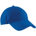 Royal Blue promotional unstructured dad cap customized
