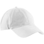 White promotional unstructured dad cap customizedi