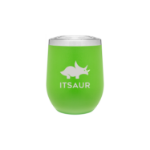 Cece 12 oz Double Wall 18/8 Stainless Steel Thermal Tumbler in Lime Customized by Adco Marketing