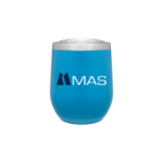 Cece 12 oz Double Wall 18/8 Stainless Steel Thermal Tumbler in Sky Blue Customized with your Logo by Adco Marketing