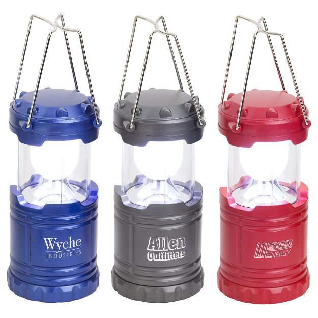 Retro Pop Up Lantern Customized with your Logo by Adco Marketing