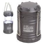 Retro Pop Up Lantern in Gunmetal Customized with your Logo by Adco Marketing