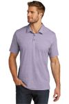 Embroidered Purple Polo