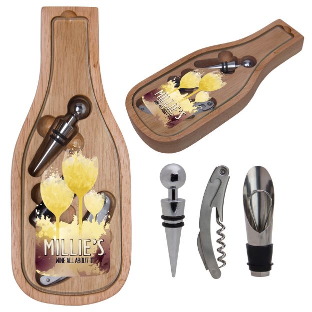Wine and Cheese Gift Set Customized with your Logo by Adco Marketing