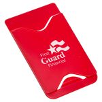 Red Phone Wallet Customized with Your Logo by Adco Marketing