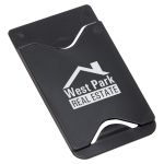 Black Phone Wallet Customized with Your Logo by Adco Marketing
