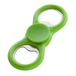 Lime Green Bottle Opener Spinner customized with your Logo by Adco Marketing
