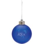 Blue Light Up Ornament customized with your logo by Adco Marketing