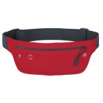 Red Running Belt Fanny Pack customized with your logo by Adco Marketing.