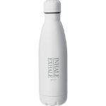 White Copper Vacuum Insulated Bottle 17oz customized with your logo by Adco Marketing