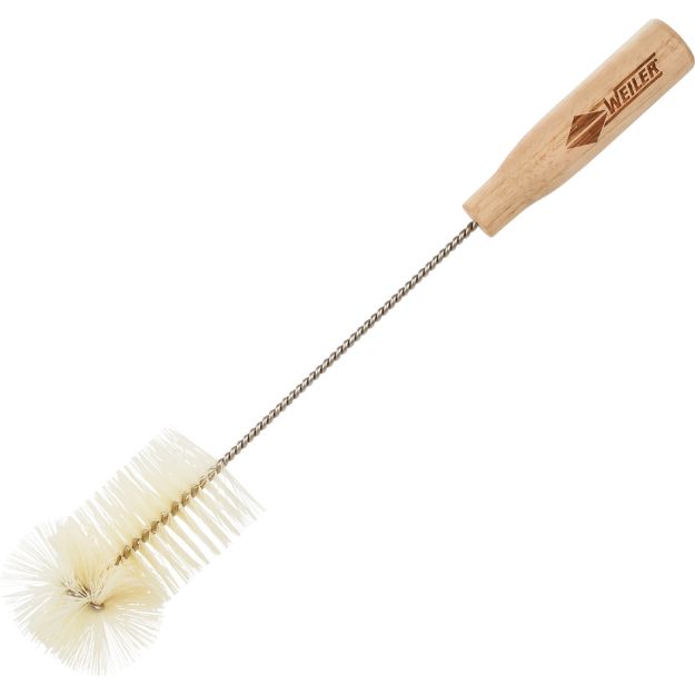 Native Wooden Bottle Brush Customized with your logo by Adco Marketing