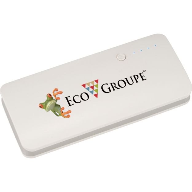 Spare 10000 mAh Power Bank customized with your logo