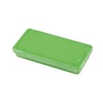 Vanilla Flavored Lip Gloss customized with your logo on a lime green case