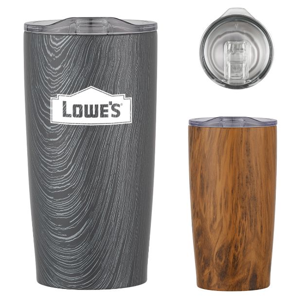 20 Oz. Woodtone Himalayan Tumbler customized with your logo