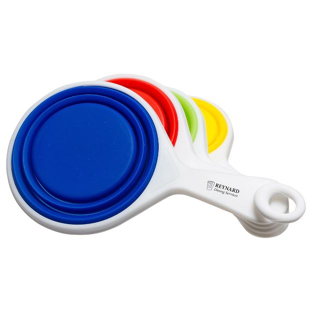 Pop Out Silicone Measuring Cups customized with your logo
