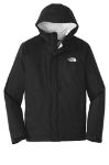 Black The North Face® DryVent™ Rain Jacket embroidered with your logo by Adco Marketing