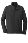 Black The North Face® Tech Stretch Soft Shell Jacket customized with your logo by Adco Marketing