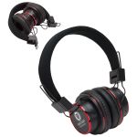 Red Top Sound Noise Cancellation Wireless Headphones customized with your logo