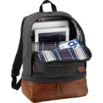 Field & Co.® Campster Wool 15" Computer Backpack customized with your logo by Adco Marketing
