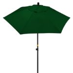 7 Foot Tilting Market Umbrella Hunter Green