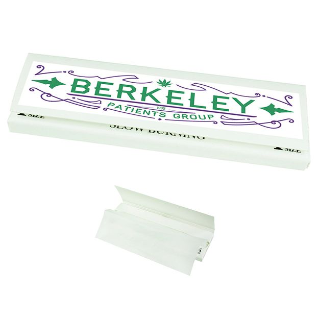Custom Rolling Papers for Medical Marijuana - Bleached Rice Paper