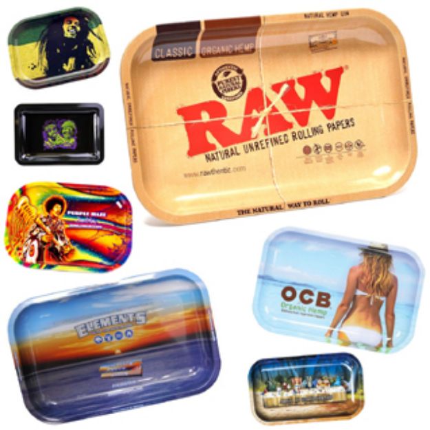 Full Custom Printed Rolling Tray – Small - Cannabis Promotions