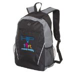Black Too Cool for School Backpack customized with your logo