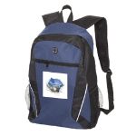 Navy Too Cool for School Backpack customized with your logo