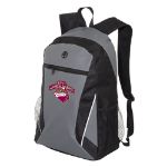 Grey Too Cool for School Backpack customized with your logo