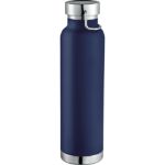 Navy Thor 22 ounce vacuum insulated bottle customized with your logo by Adco Marketing