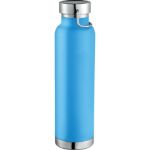 Process Blue Thor 22 ounce vacuum insulated bottle customized with your logo by Adco Marketing