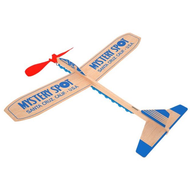 Custom Wind Up Propeller Balsa Plane - Motorplane